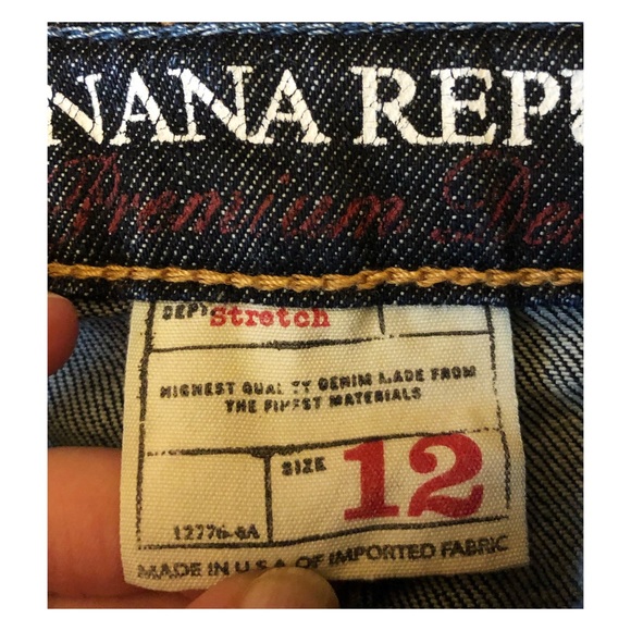 Banana Republic Stretch Denim Mini Skirt - Picture 6 of 7